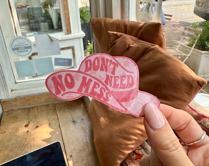 Rope It Cowboy Hat Sticker | BTS | Jin - Etsy