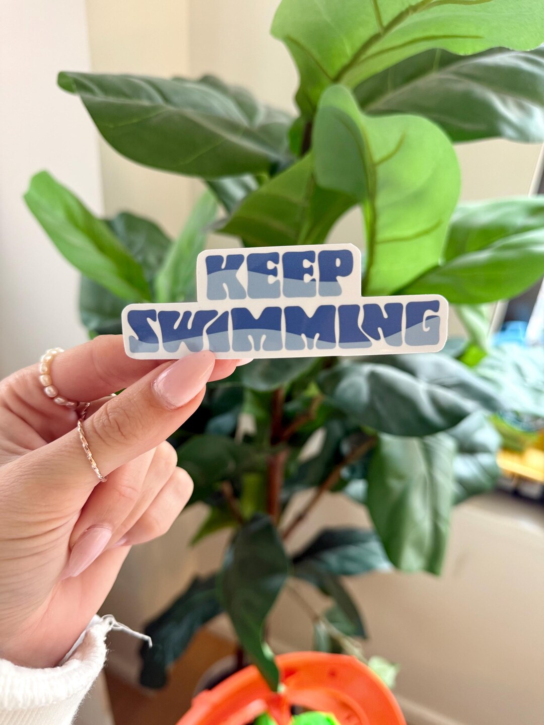 BTS Keep Swimming Sticker | BTS Stickers - Etsy