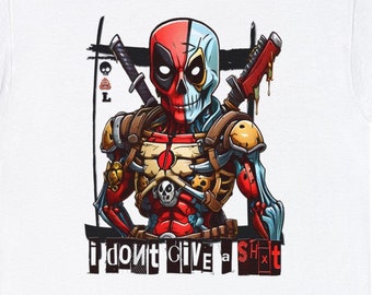 Camiseta SkelePool: Mercenario bocazas, divertida camiseta de algodón grueso de inspiración friki