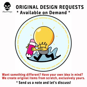 Aluminum Vanity Front License Plate: Racing Fan, Speed Lover, Rebel Driver, Tech Style Skull image 11