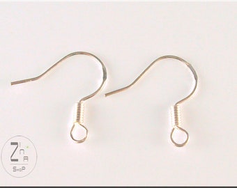Earrings Silver Plated 925 Hook 14mm