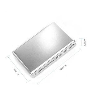 Portasigarette rettangolare – 105x70x18mm – da personalizzare