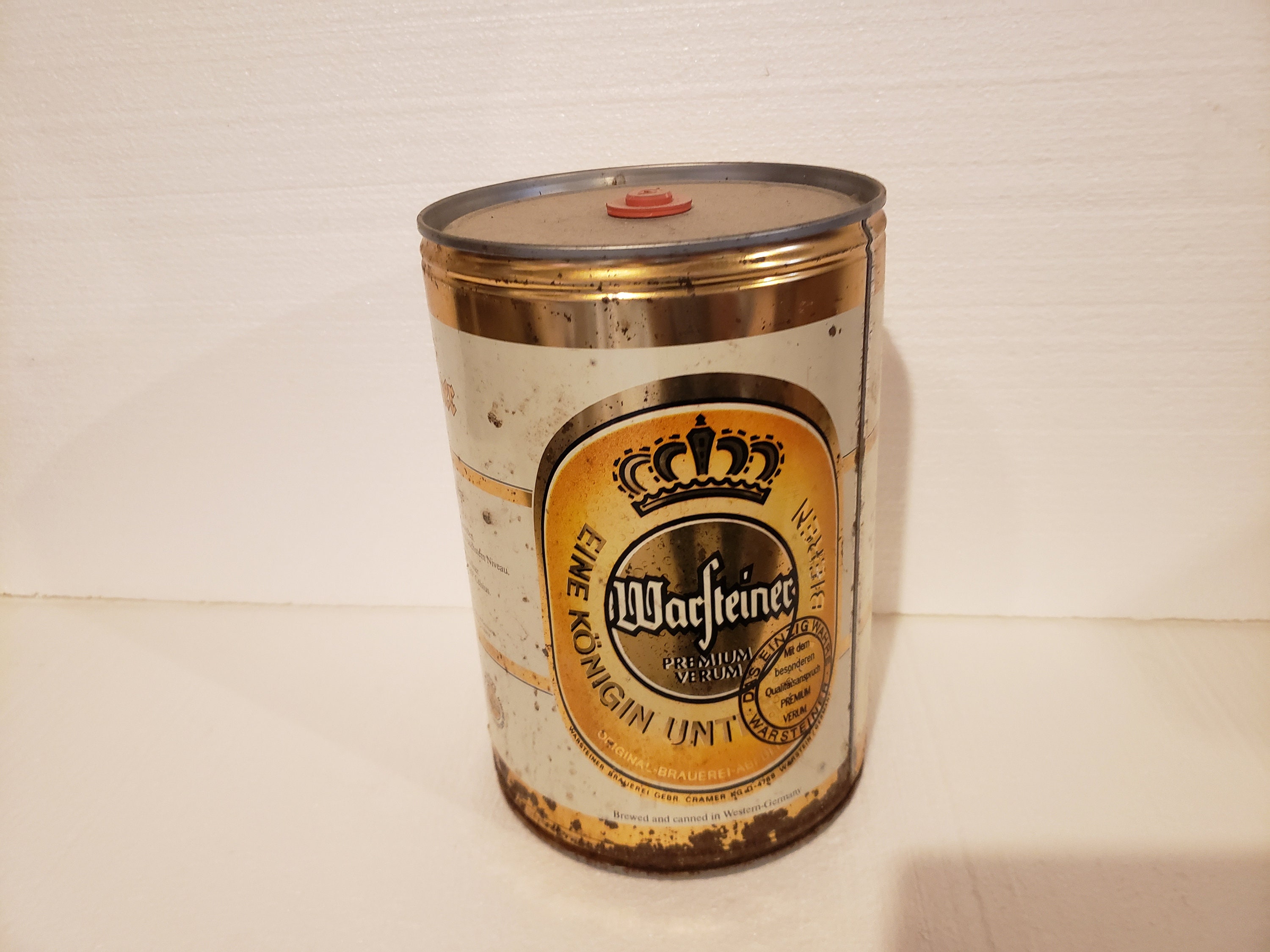 Vintage Warsteiner Mini Keg German Beer 5 Liter 1.3 Gallon Etsy