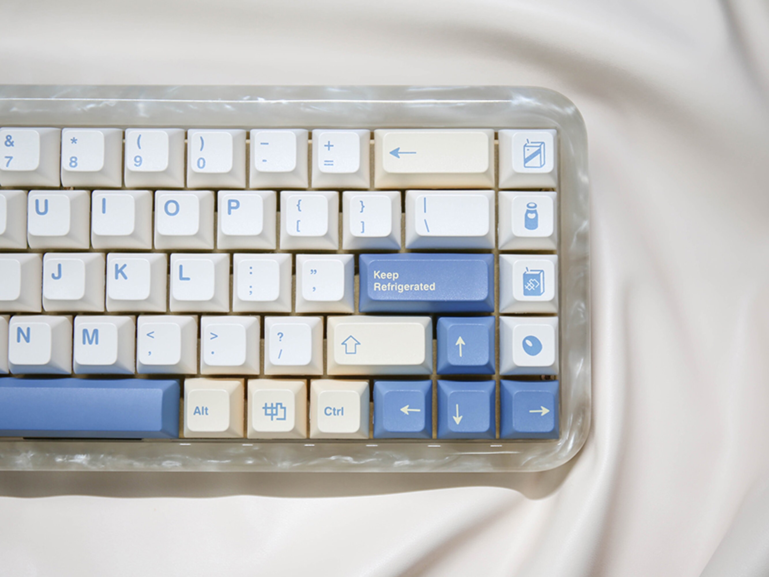 Soy Milk Theme Keycaps Set Milk Keycaps PBT Material Etsy Hong Kong