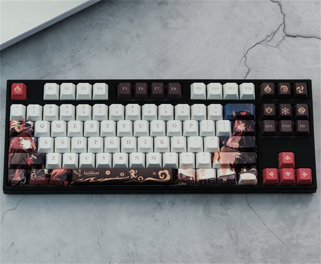 Project Theme Keycaps Set Hu Tao Keycaps PBT Material - Etsy Australia