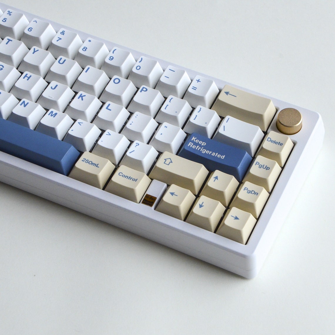 GMK Soy Milk Theme Keycaps Set Milk Keycaps Set PBT Material Etsy