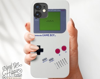Personalized Phone Case Nintendo Game Boy iPhone Case Retro Video Game Samsung Case Trendy 80's Nostalgia Stylish Hipster Phone Case