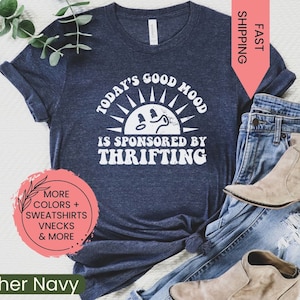 Thrifting Shirt, Funny Thrifter Gift, Thrifter T-shirt for Men or Women, I Love Thrifting, I Heart Thrifting