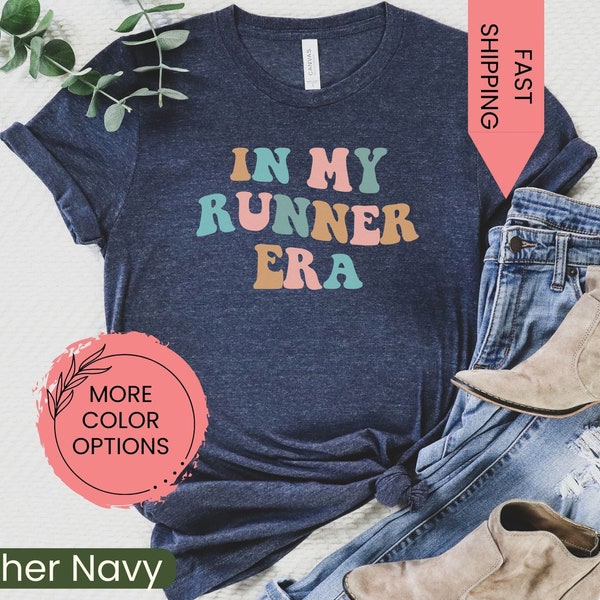 In My Runner Era Shirt,Funny Runner Shirt,Funny Marathon Athlete Shirt,Fitness Running Mom Shirt,Gift For Runners