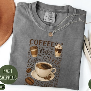 Coffee Lover Shirt, Retro Coffee Shirt, Funny Coffee Shirt, Coffee Lover Gift, Funny Gift for Coffee Lover