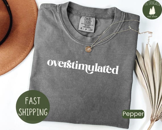 Comfort Colors® Overstimulated Shirt for Mom, Cowboy Frog Shirt, Unhinged Shirt, Gen Z Shirt, Weirdcore Clothing, Weird Stuff Funny Meme Tee