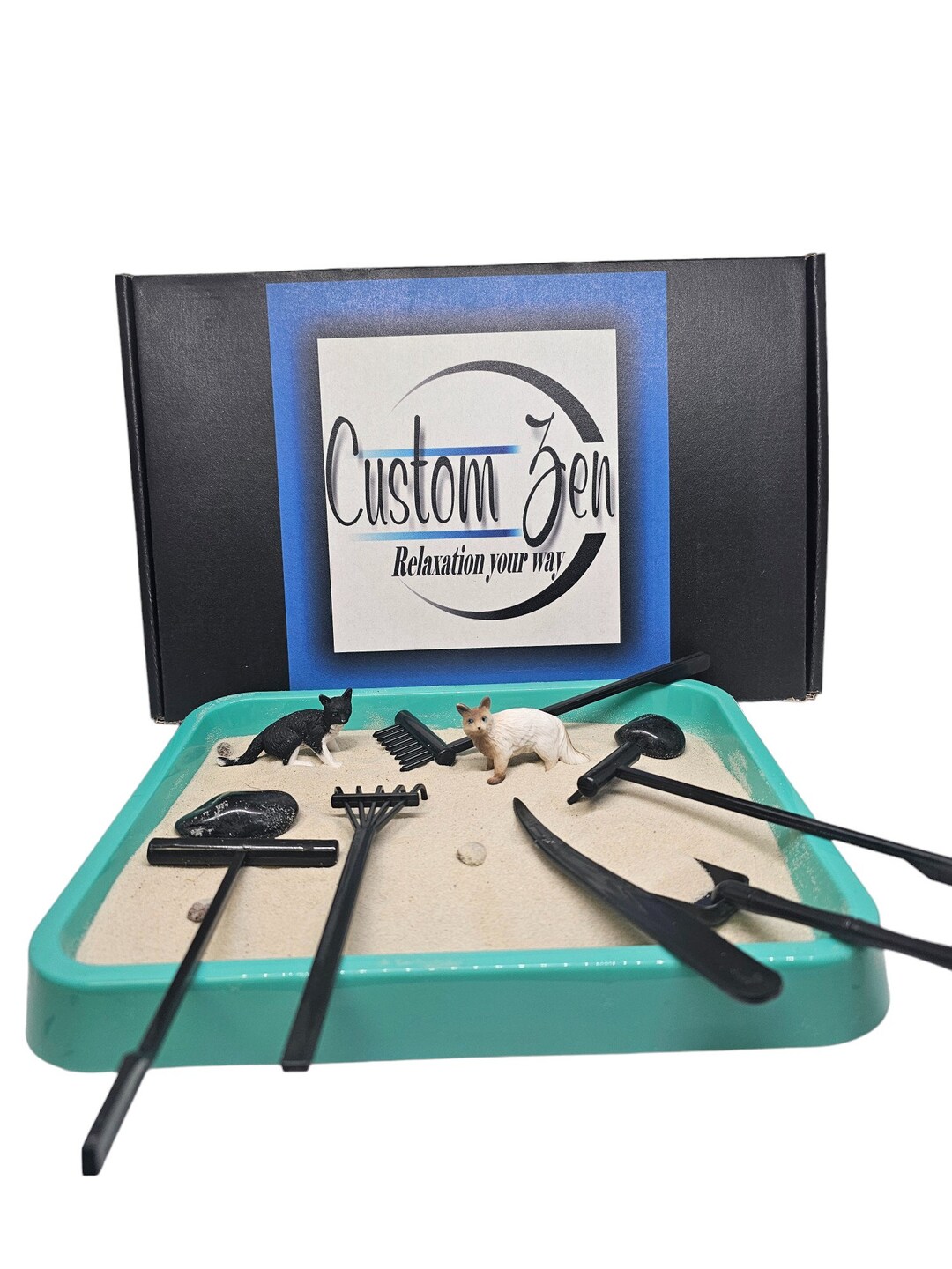 Kitty Litter Zen Garden Etsy