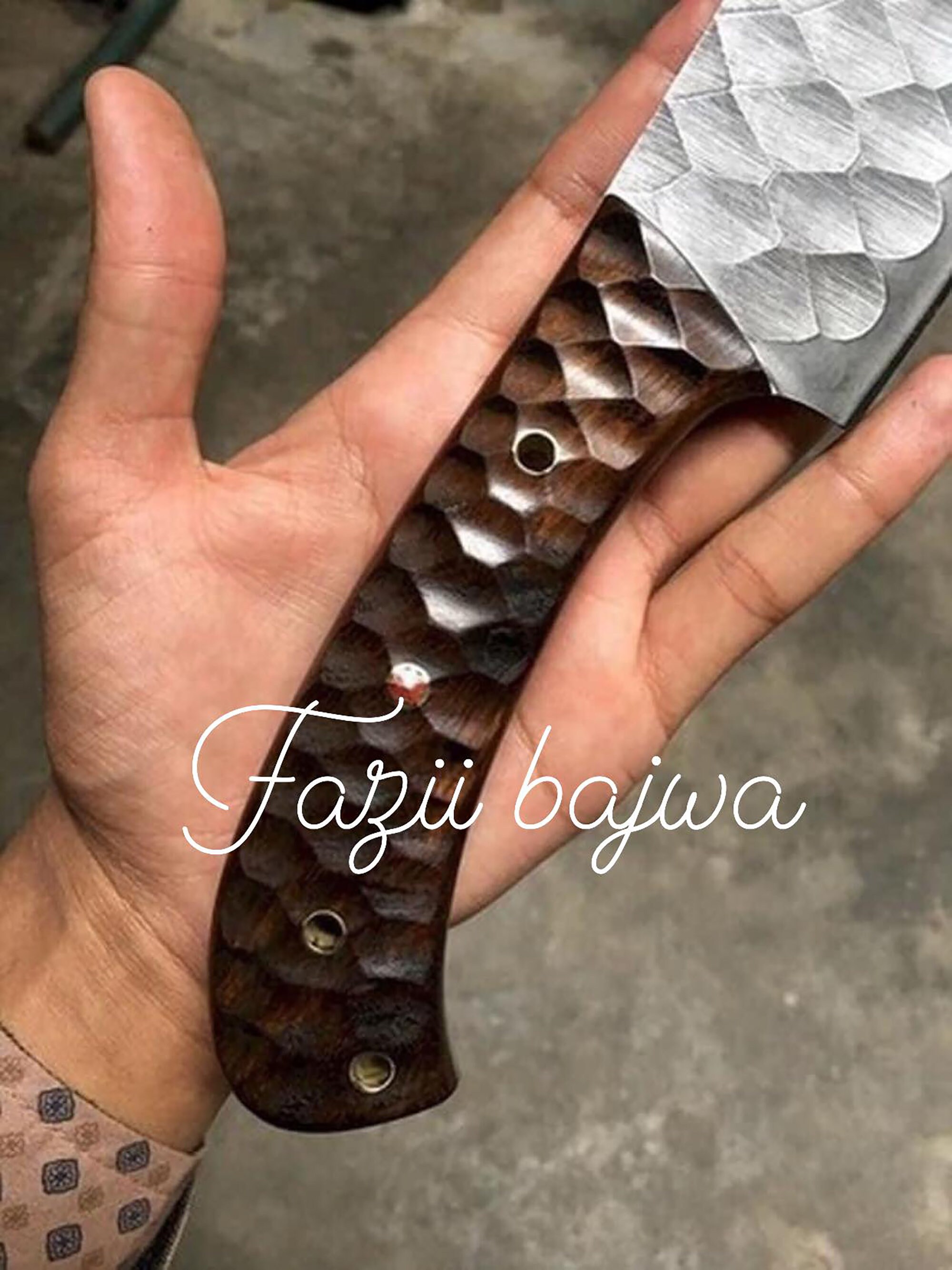 Heavyduty Meat Cleaver Multipurpose Kitchen Cleaver Etsy