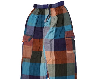 Multi Color Cotton Pants, yoga Pants Super Comfortable and  Handmade