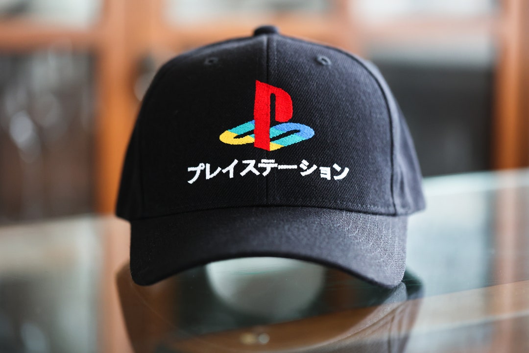 にょーん【prasthana】BAUHAUS CAP JAPAN PS1 Playstation Japanese Hat - Embroidered -retro Gaming - Etsy