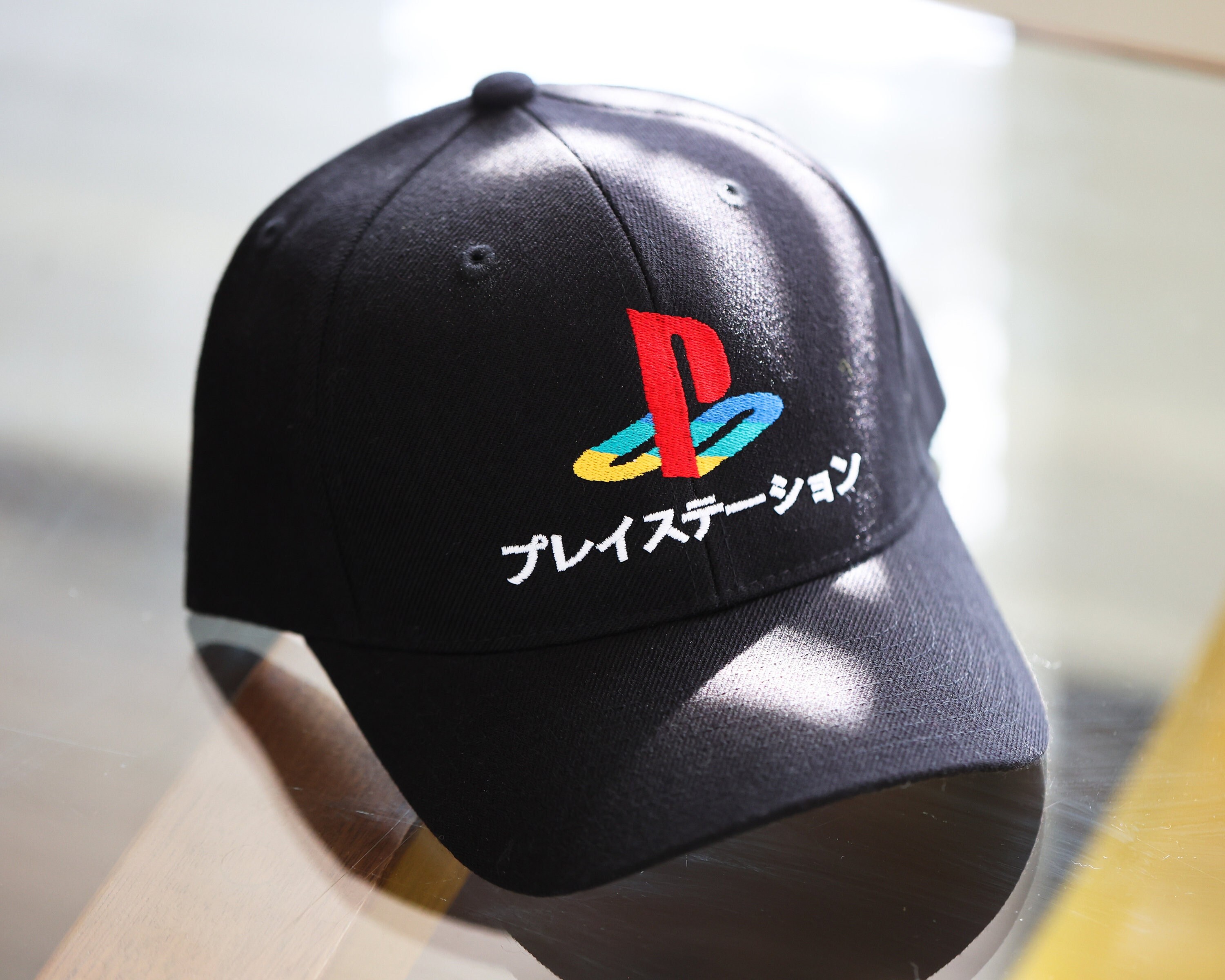 PS1 Playstation Japanese Hat - Embroidered -retro Gaming - Etsy