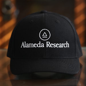 Alameda Research - embroidered hat - FTX - bitcoin