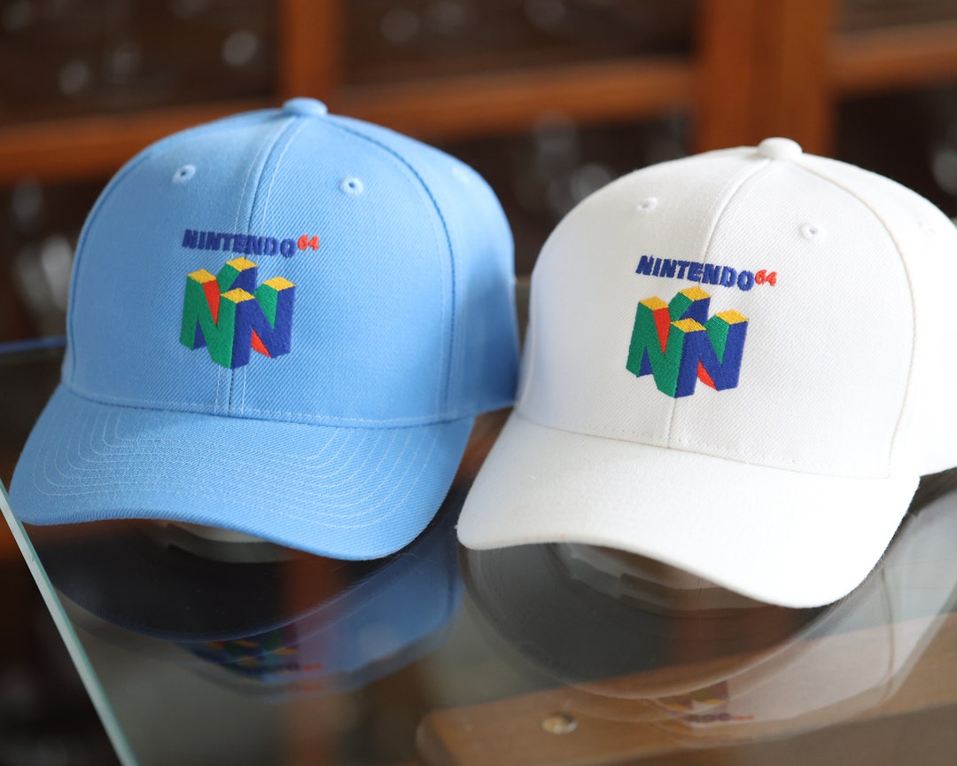N64 Nintendo Hat Retro Gaming Etsy