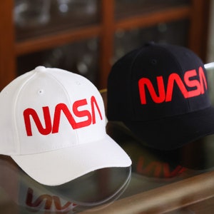 NASA embroidered hat - large logo baseball cap