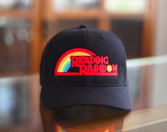 Reading Rainbow embroidered hat - PBS baseball cap