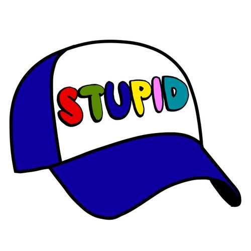 Retro Apple Computers Rainbow Logo Hat - Embroidered