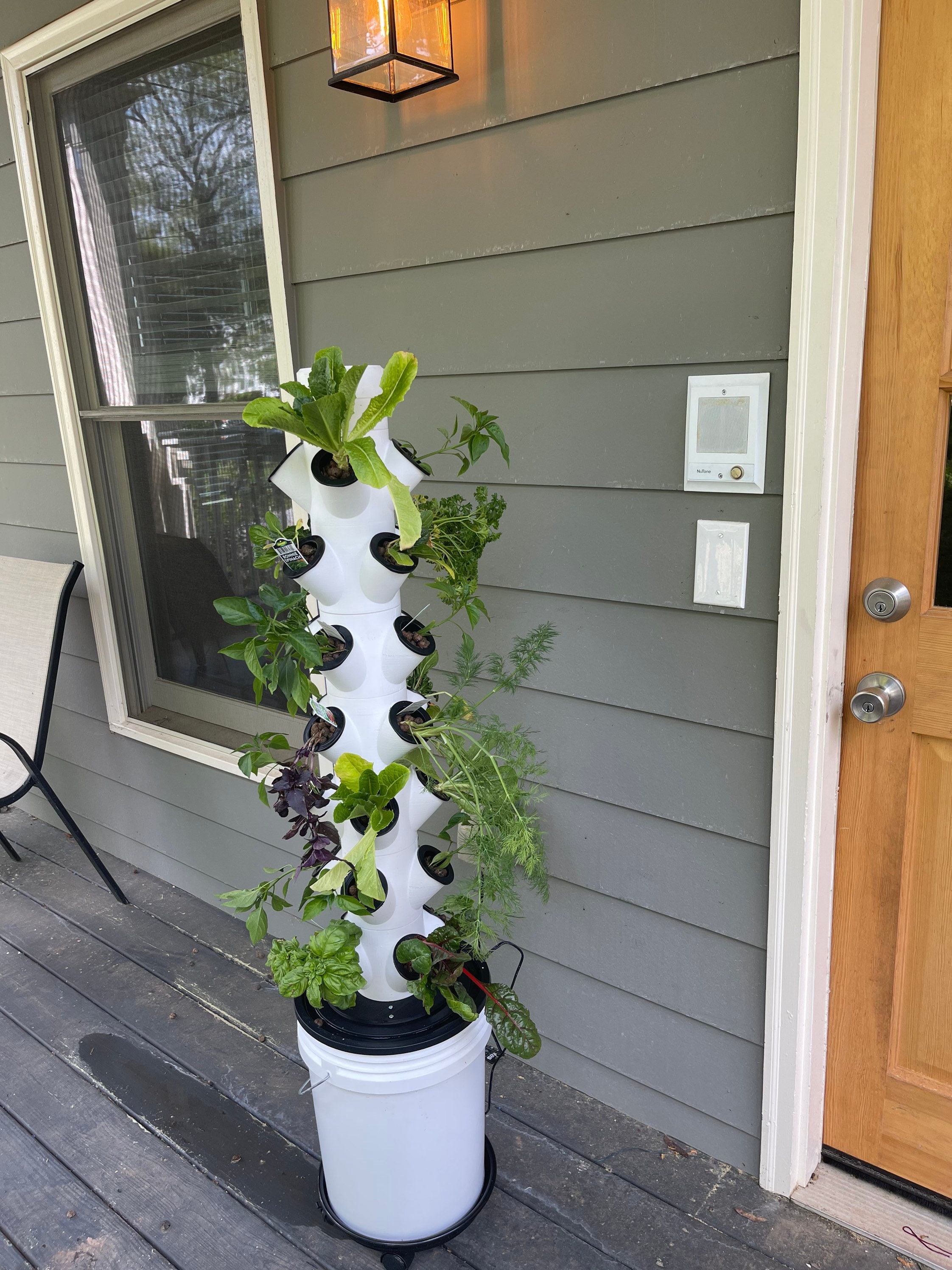 28 Pot Hydroponic Garden Tower 3D Printed - Etsy Canada