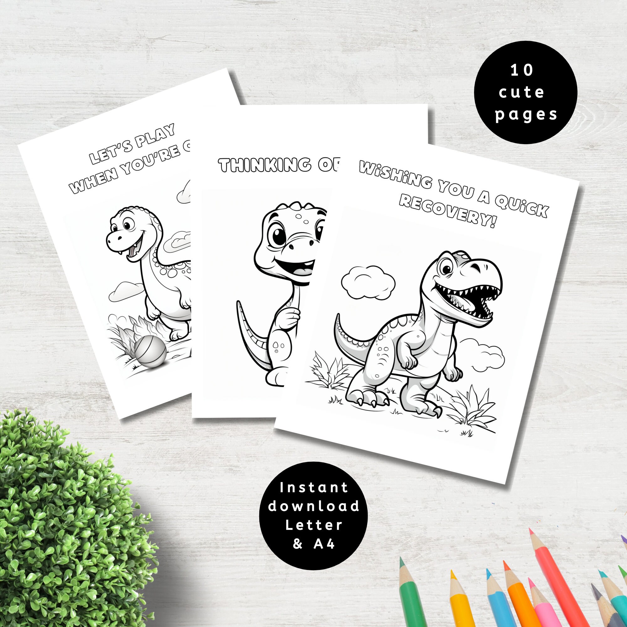 Get Well Soon Printable Coloring Pages, Feel Better Soon for Kids, Kids ...