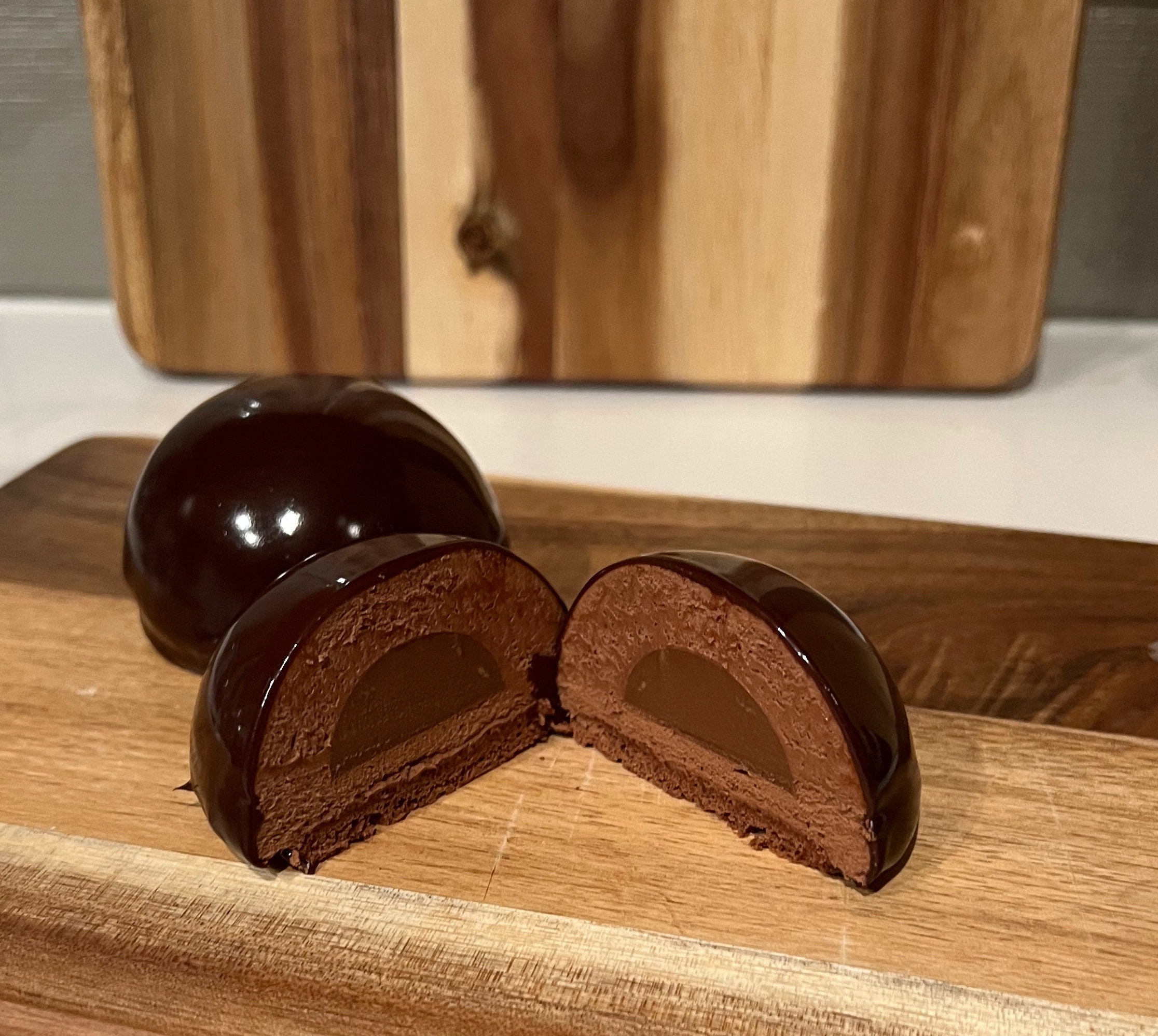 Chocolate Coffee Dome Entremet Baking Kit Etsy