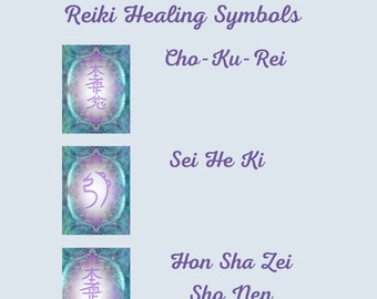 Reiki Healing Symbols and Reiki 5 Principals