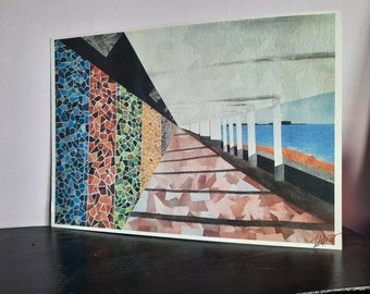 Bottle Alley, Hastings Print