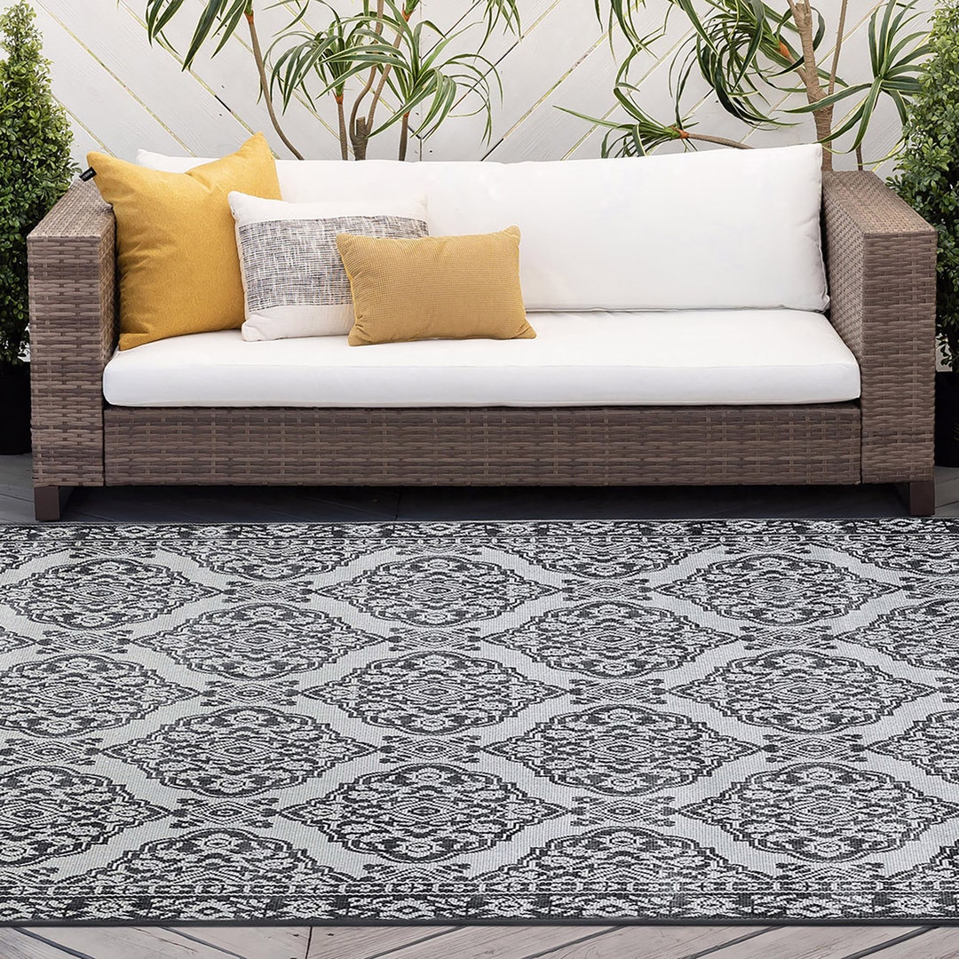 Indoor Outdoor Rug for Patio Water Resistant Outdoor Rugs Etsy