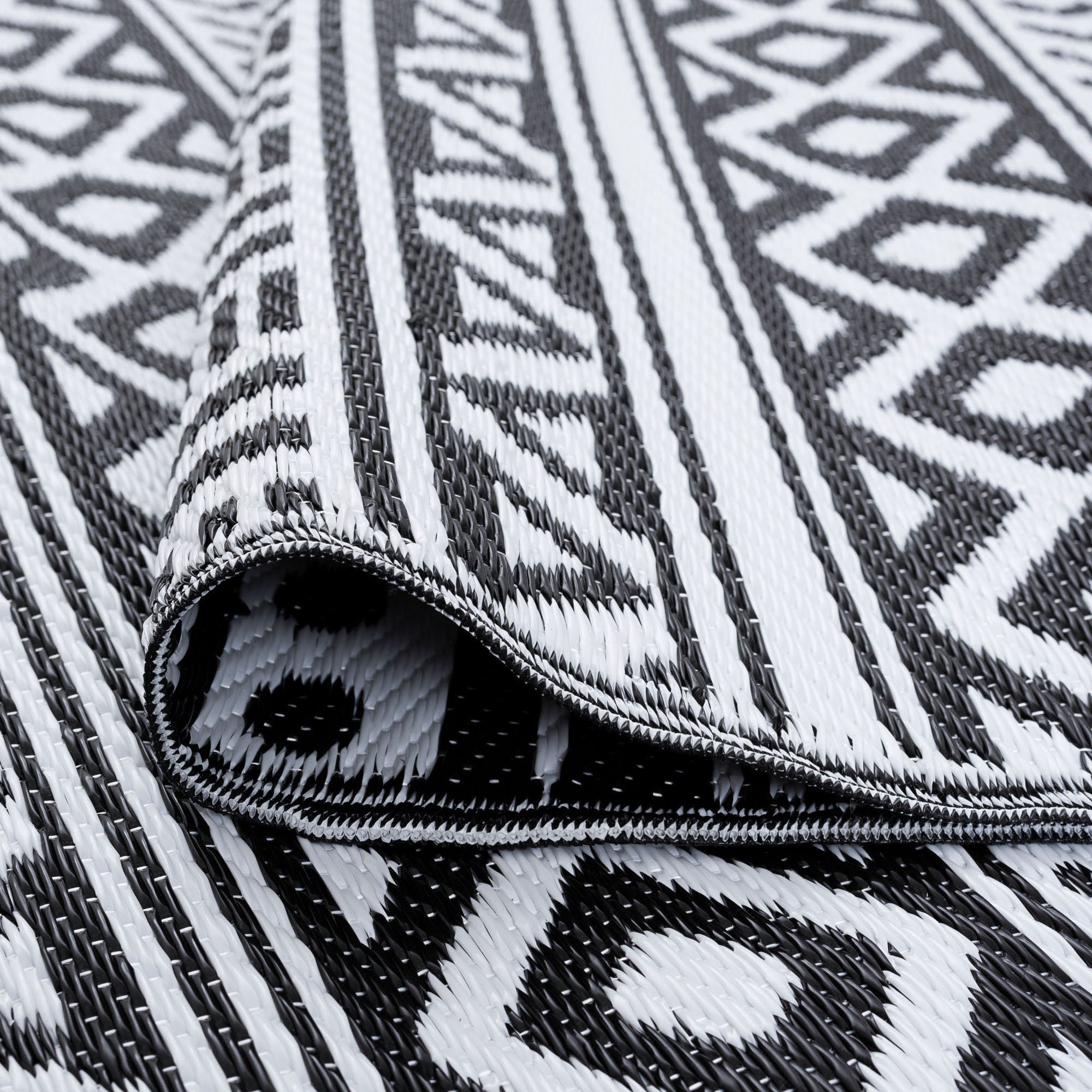 Reversible Plastic Straw Outdoor Rug for Patio Water Etsy