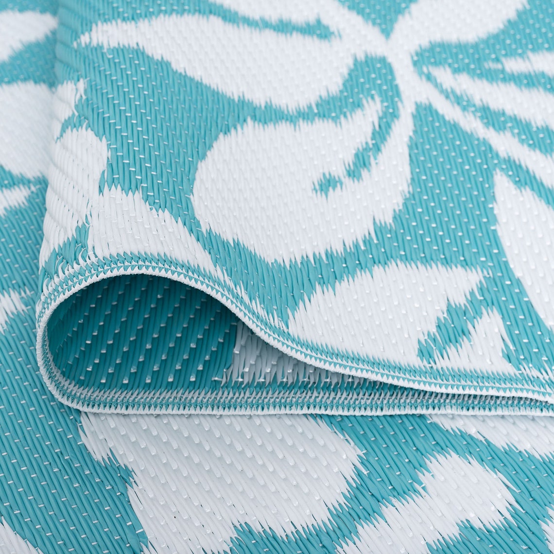 Reversible Plastic Straw Outdoor Rug Water Resistant Outdoor Etsy