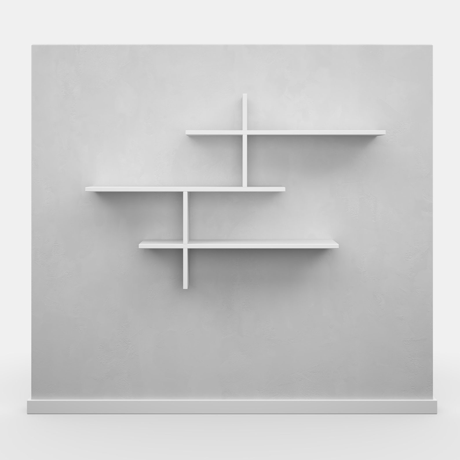 Modern Floating Shelves 3tier Wood Wall Shelf for Living Etsy