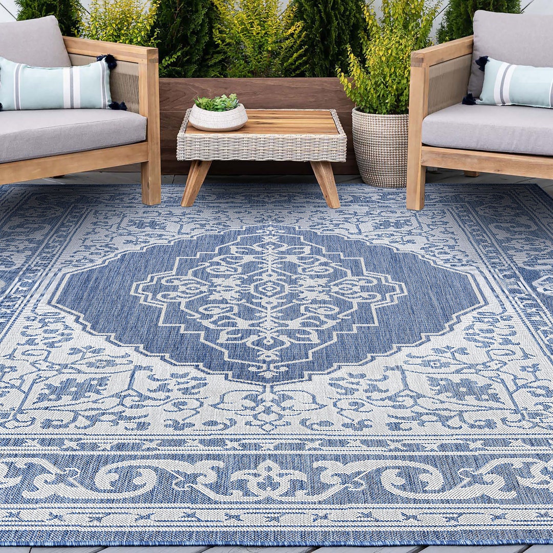 Indoor Outdoor Rug for Patio Water Resistant Outdoor Rugs Etsy