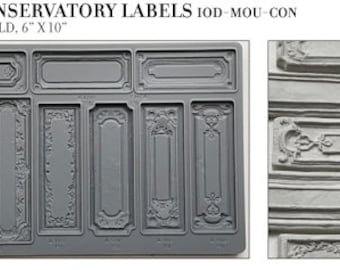 Conservatory Lables Mould IOD