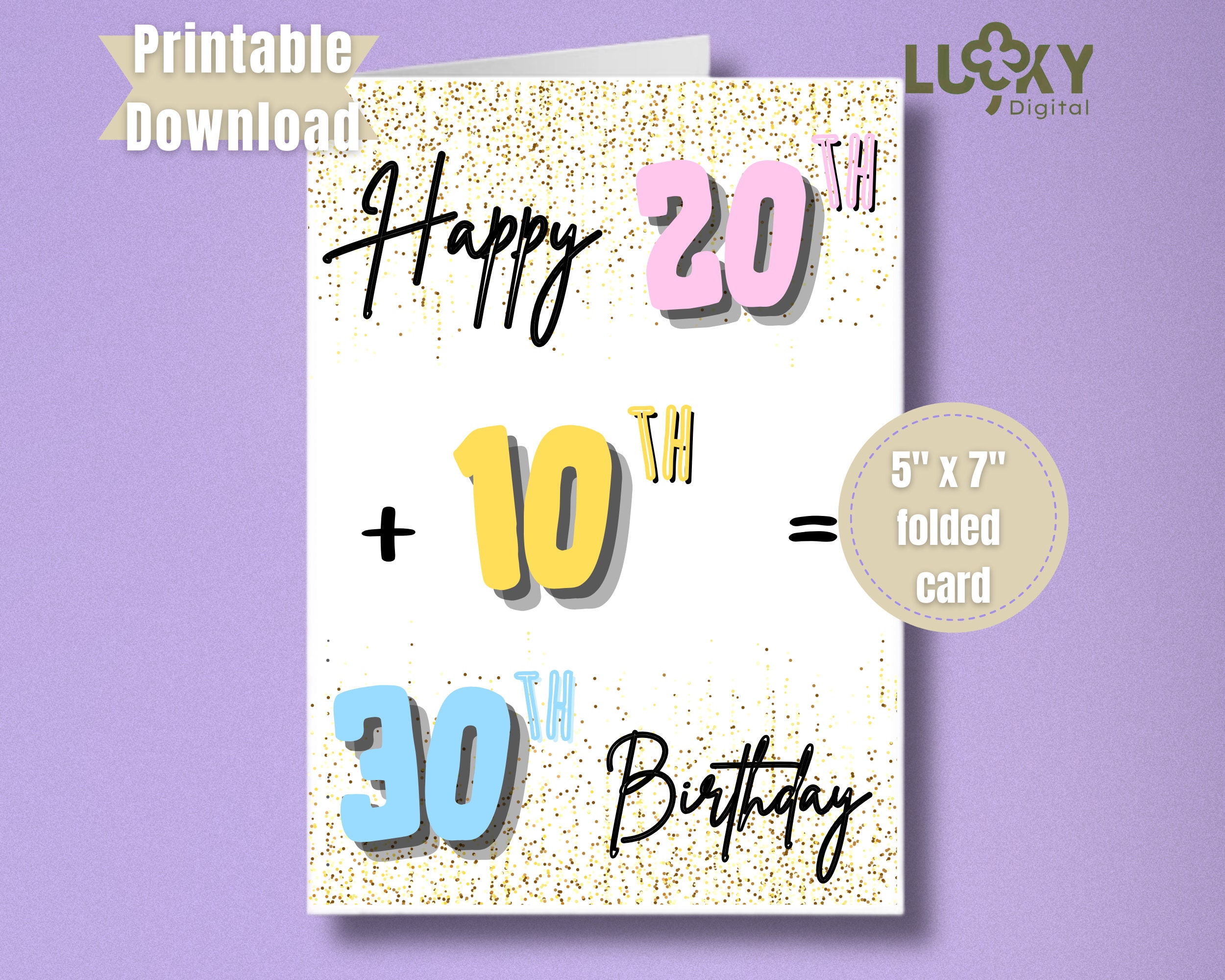 Funny Printable Birthday Card for Friend Printable Greeting - Etsy