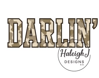 DARLIN camouflage png (digitaal ontwerp)