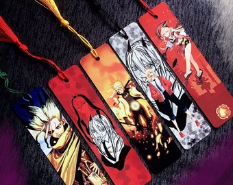 Anime themed Metal Bookmarks 6