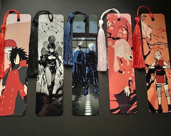 Anime Themed Metal Bookmarks 4
