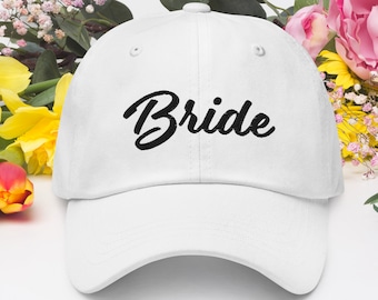 Bride Baseball Hat Bachelorette Party Cap Bridal Party Hat New Bride Hat Gift For Bride Bridal Shower Gift New Bride Gift Wedding Gift