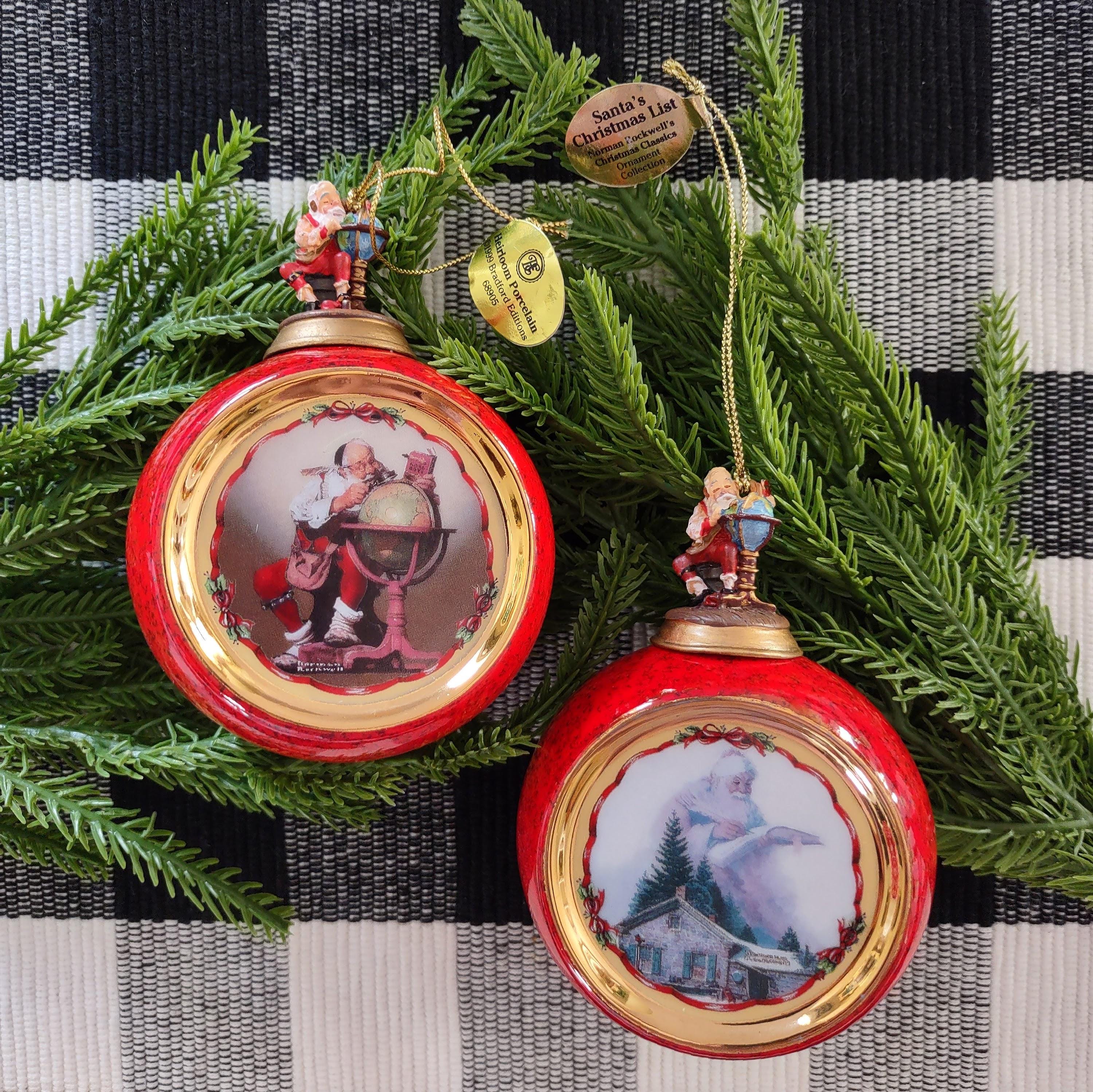 Vintage 1999 Heirloom Porcelain Bradford Exchange Norman Rockwell