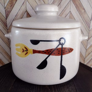 Vintage West Bend Casserole Crock Bean Soup Pot & Warmer – Silk