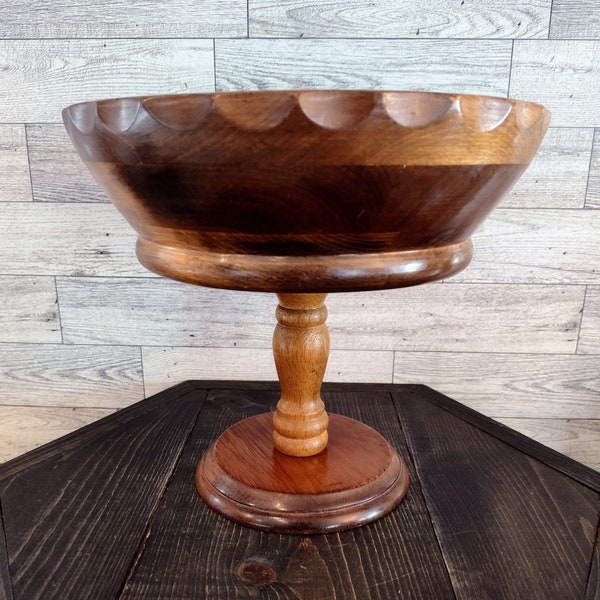Pedestal Fruit Bowl Etsy