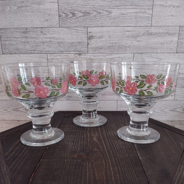 Franciscan Desert Rose Glasses Etsy