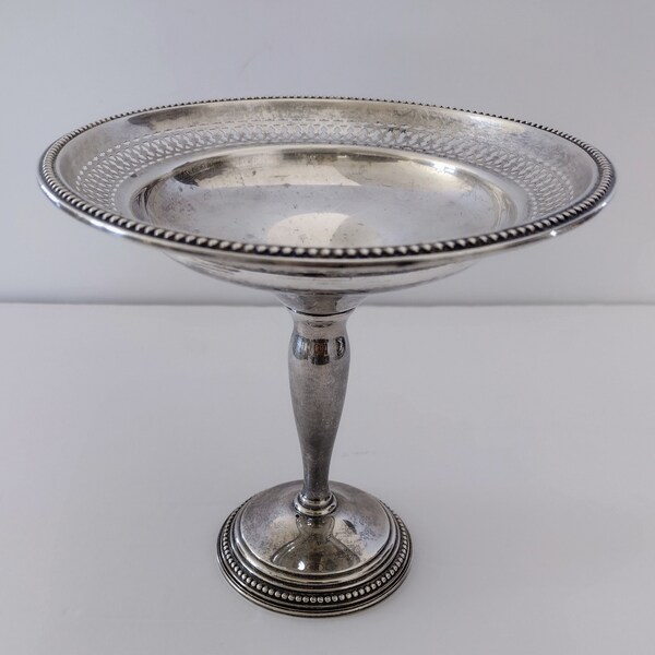 Sterling Candy Dish Etsy