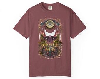 Lore of the Wilds Officially Licensed T-Shirt, Fantasy Graphic Tee, Festival Wear, Gift for Book Readers