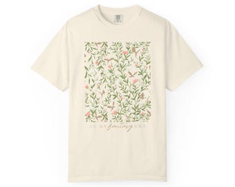 In My Fantasy Era T-Shirt | Bookish Floral Dragon Tee | Romantasy Reader Shirt Aesthetic