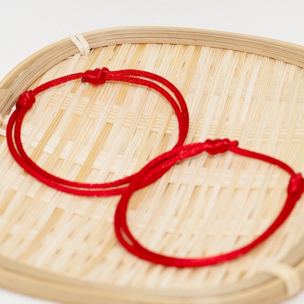 Red String Bracelet, Red String Protection Bracelet, Amulet Red String Kabbalah Red Bracelet, Friendship Bracelet, Tibetan Buddhist Bracelet