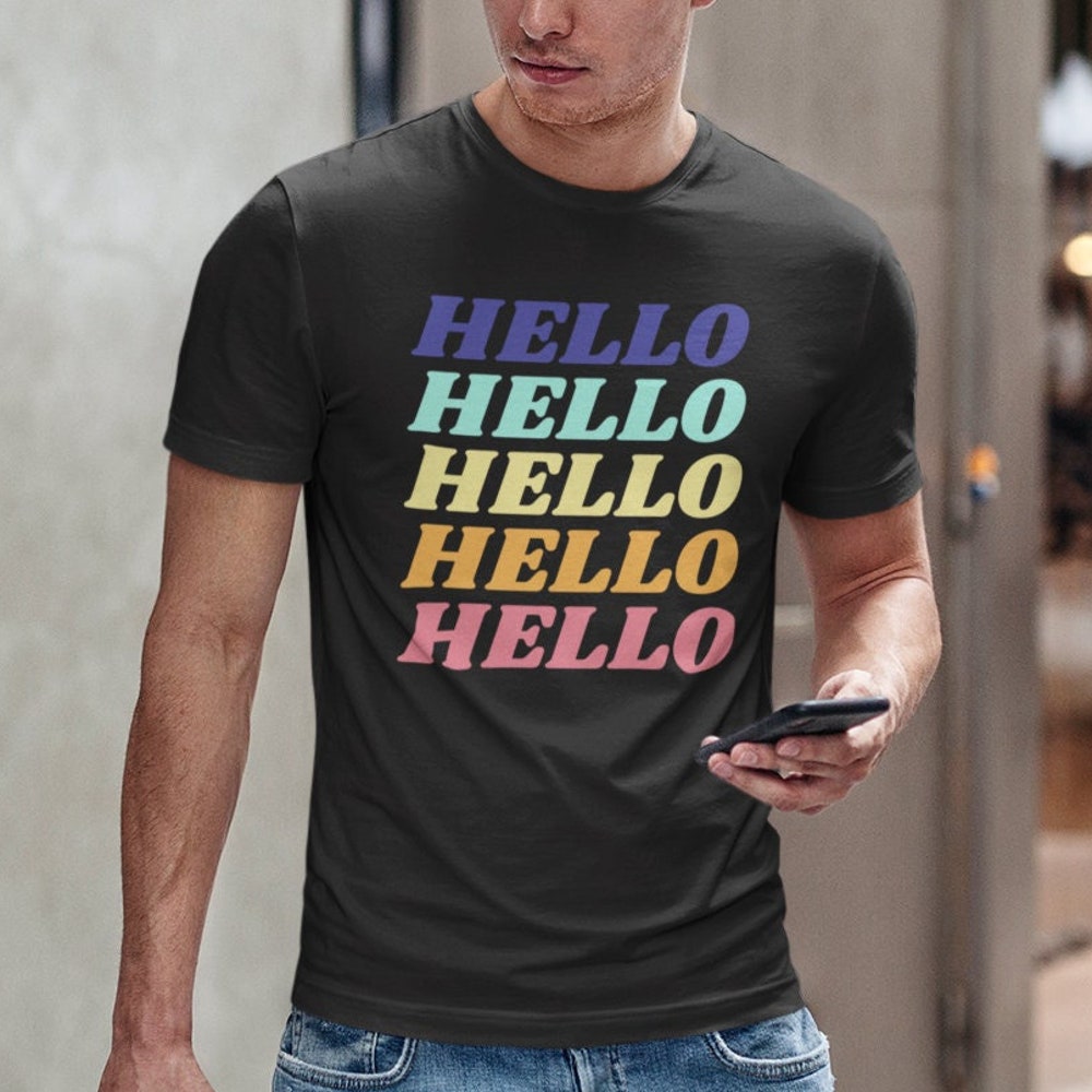 Spiritual Shirt, Back To School Shirt, Hello Shirt, Funny Shirt, Trendy Shirt, Workout Clothe, Vintage Shirt, Zen Shirt, Mom Shirt,Gym Shirt New Fashion